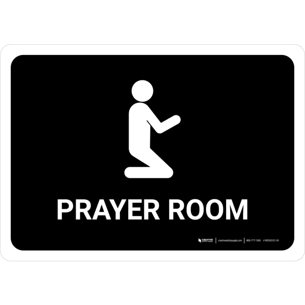 Male Prayer Sign