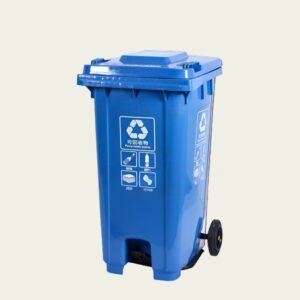 WF-001 Outdoor Plastic Garbage Can